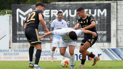 Partido de Tercera Federación entre el Boiro y el Compostela en el Campo municipal de Barraña
