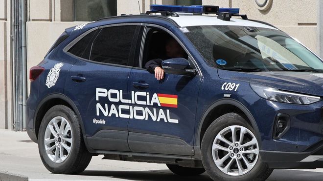 Imagen de archivo de un coche de la polic�a nacional.