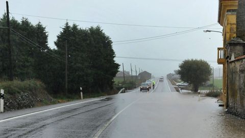 Imagen de archivo de la carretera N-634 a su paso por A Devesa en Ribadeo