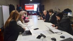 El rector presidi� la primera reuni�n del consello de campus del 2023 en Pontevedra