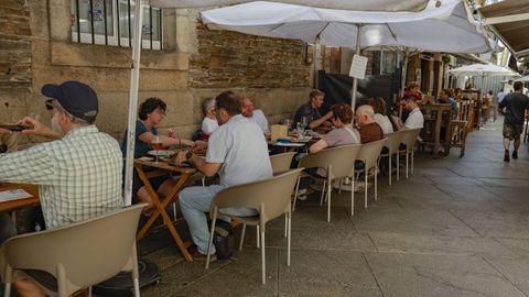 Jornada de sol y calor en Lugo