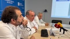 Rueda de prensa del Sergas en Lugo este jueves