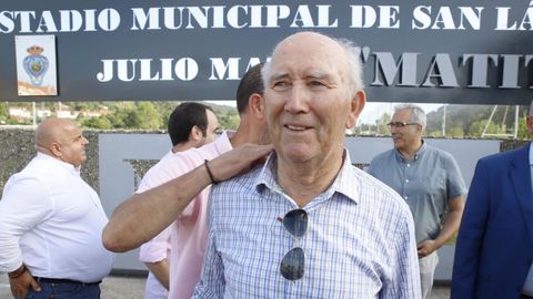 Julio Mato, Matito, el día que el estadio del Noia pasó a llevar su nombre.