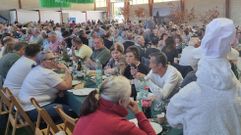 Ambiente na Festa do Cordeiro de Larouco.