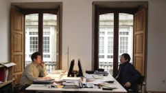 El estudio de arquitectura se halla en el viejo entramado urbano que dialogaba con el mar.