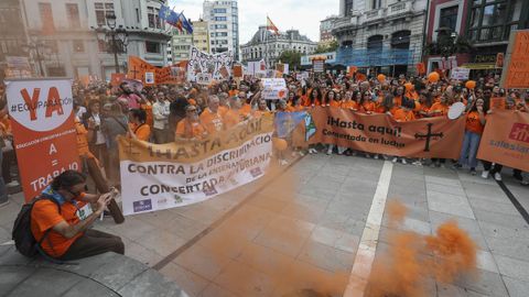 Concentracin de profesores de la enseanza concertada