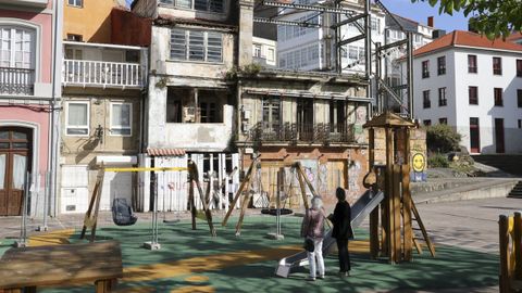 Zona de Ferrol Vello, donde se encuentran los bares cuyos hosteleros fueron juzgados. 