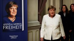 Angela Merkel presenta sus memorias en Berln