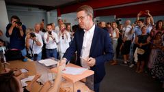 N��ez Feijoo ya ha votado