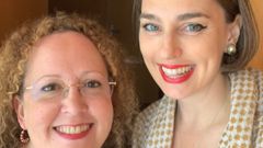 A pianista Carmen Carreiras Pita e a soprano Bonnie Cooper