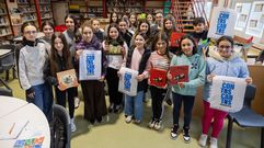 Rapazada participante na iniciativa que prev&eacute;n para o 19 deste mes