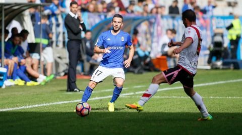 Jose Fernandez Tartiere Real Oviedo.Jose Fernndez durante un encuentro con el Real Oviedo