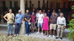 Los catadores de Gallaecia en la sede del consejo regulador de Ribeira Sacra