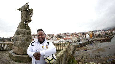 Marrero, durante su etapa como presidente del club de fútbol de la parroquia de Palmeira