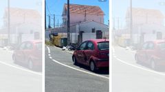Colisi�n entre dos veh�culos en Mugardos. 