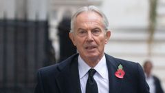 El ex primer ministro britnico Tony Blair