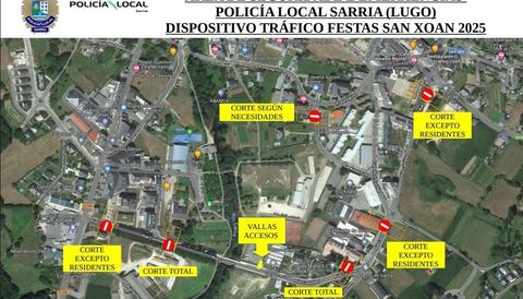 El plan de trfico para las patronales del municipio