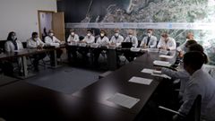 En la elaboraci�n del plan de contingencia contra la gripe del �rea sanitaria de A Coru�a participaron especialistas de distintos servicios del Chuac y de atenci�n primaria.