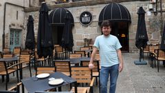 Hugo Garca Sobrado est al frente del Mama, el restaurante que ocupa el local del viejo Mesn O Queixo.
