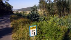 Terrenos que corresponder�an al �rea industrial de Castrelo