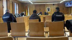 El acusado, este lunes en la Audiencia Provincial de Lugo