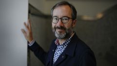 Javier Rouco, profesor que ense�a filosof�a en infantil