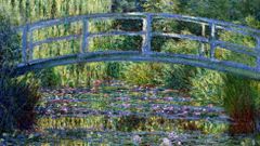 �El puente japon�s. Estanque de los nen�fares� (1899), de Claude Monet. Museo Metropolitano de Arte de Nueva York