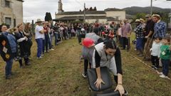 En imaxe de arquivo, xogo nas Olimp�adas Rurais de Landrove