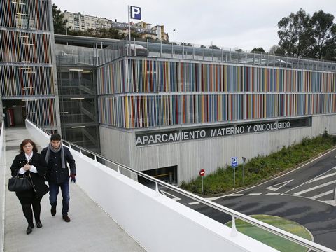 El aparcamiento coru��s se abri� en abril del 2015. 