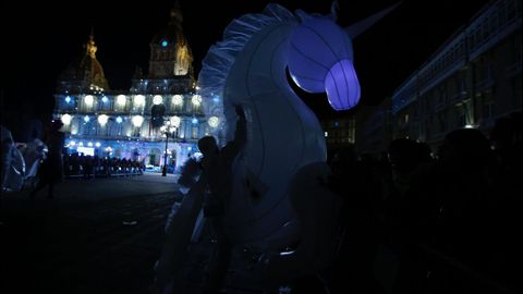La Cabalgata de Reyes, en Mar�a Pita (A Coru�a)