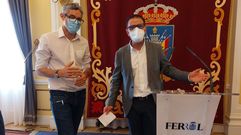 Iv�n Rivas y �ngel Mato detallaron el acuerdo en una comparecencia conjunta en el Concello.
