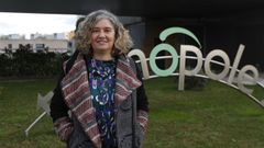 Luc�a Novelle particip� en el programa Ciencia en Femenino que se organiz� en el parque tecnol�gico de Galicia