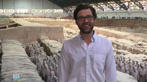 Marcos Martinn tambin es uno de los grandes estudiosos de los guerreros de Terracota