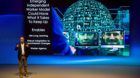 Una de las sesiones de la segunda edici�n del congreso Ecosystems 2030, celebrado en A Coru�a en el 2022