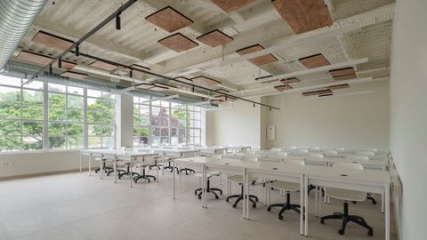 Imagen de un aula del centro iLERNA que abrir� en A Grela el pr�ximo curso
