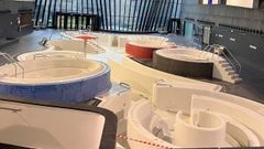 El espacio Termaria de la Casa del Agua, cerrado al p�blico