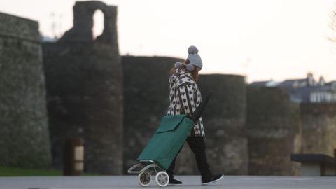 Lugo amanece con fro pero sin grandes heladas