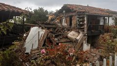 Estado del edificio tras la explosin