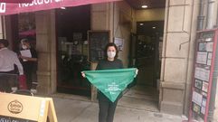 Uno de los locales de hosteleria que se sumaron a la campa�a solidaria