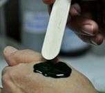 Prueba sobre la piel para comprobar el efecto.