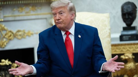 El presidente de Estados Unidos, Donald Trump.