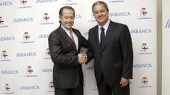 As� anunciaron Escotet y Tino el nuevo acuerdo financiero