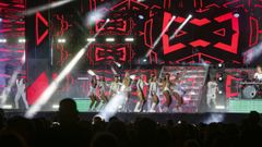 Actuaci�n de la orquesta Par�s de Noia en una imagen de archivo