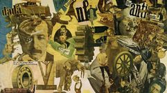 Detalle del collage �Corte con el cuchillo de cocina dad� (1919), obra de Hannah H�ch, que ilustra la edici�n de Turner del libro de Weitz
