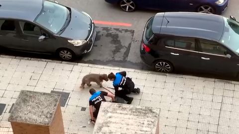 Tensión en Avilés: desarman a un hombre que agredió a un menor con un cuchillo