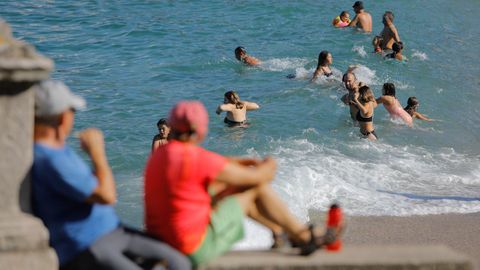 Playa de Riazor, A Coruña