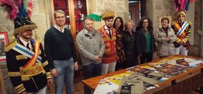 El alcalde y la edila de Turismo presentaron con los colectivos implicados la programaci�n de Entroido.