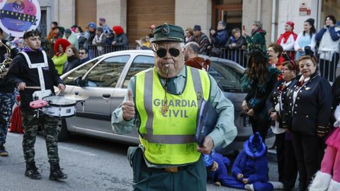 Gran desfile en Xinzo de Limia en el d�a grande del entroido