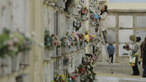 Imagen de archivo del cementerio de San Amaro, en A Corua