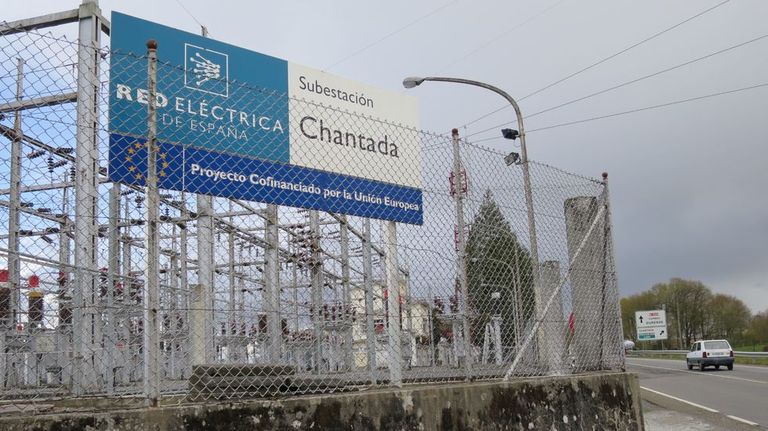 Subestaci�n el�ctrica de Chantada